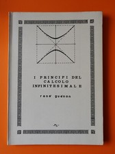 Renè Guenon - I principi del calcolo infinitesimale