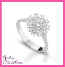 ANELLO IN ORO BIANCO 18K CON