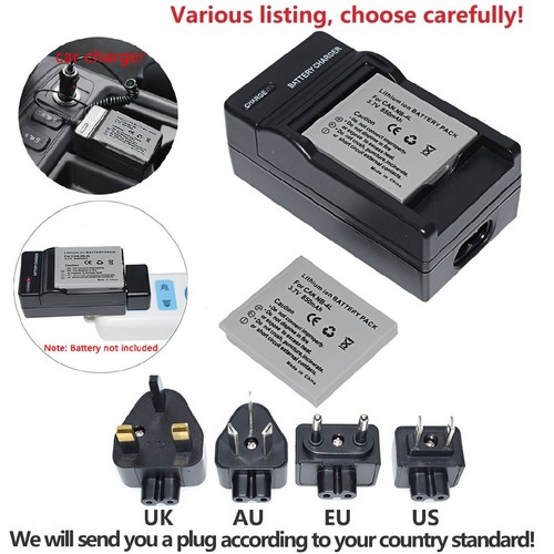 Battery charger for canon - battery,