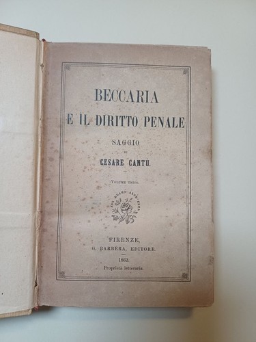Cantu cesare beccaria e - beccaria, il