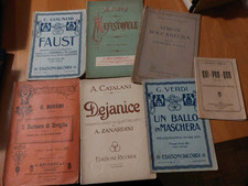 Lotto 7 Libretti d'opera