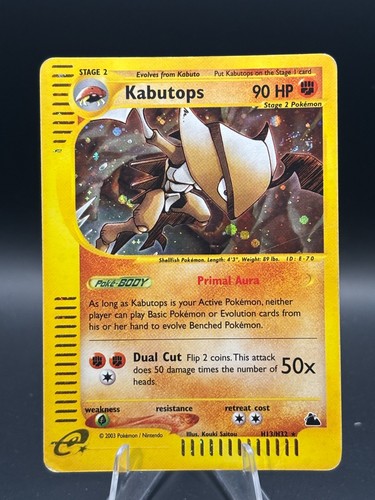 Kabutops h13 h32 - kabutops, h13/h32