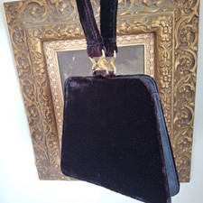 Pochette vintage in velluto