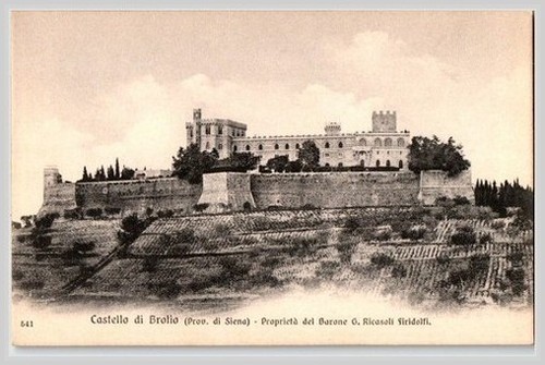 Cartolina rppc castello - cartolina,