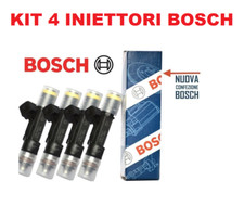 KIT 4 INIETTORI METANO BOSCH
