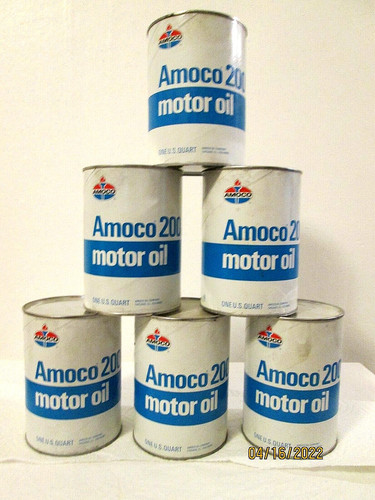 Olio motore amoco 200 lattine - olio,