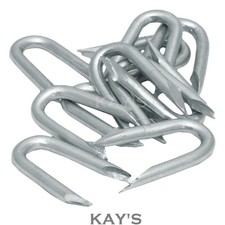 Graffette zincate chiodi a U