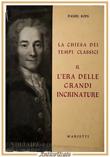 LA CHIESA DEI TEMPI CLASSICI di Daniel Rops Volume V Tomo 2 1971 Marietti Libro