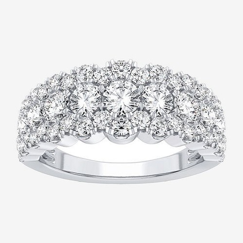 2ct diamanti finti grappolo - diamanti,