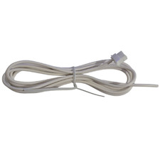 Antenna FM bianca 1,2 metri 3 PIN filo per impianto stereo home audio Sony