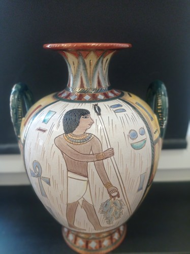 Vaso ceramica deruta italy - vaso,
