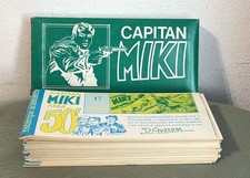 CAPITAN MIKI ANNI 50 RISTAMPA ANASTATICACOLLANA SCUDO SERIE 1952 NUMERI 17-33