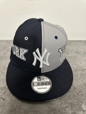 Cappellino 9FIFTY Snapback New York Yankees Team Split Blu Navy