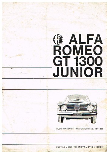 Alfa romeo giulia gt1300 - alfa,
