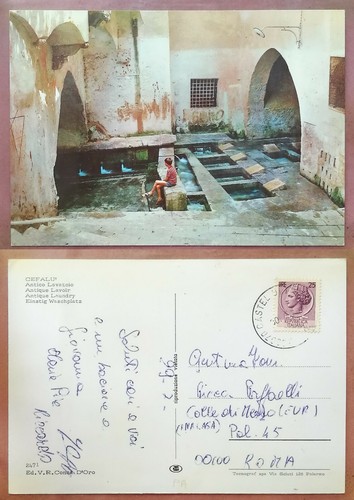 Cefalu antico lavatoio 1971 - -,