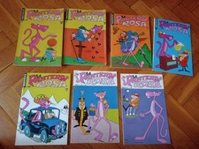 LA PANTERA ROSA RACCOLTA 5 NUMERI CON POSTER + 2 PANTERA ROSA