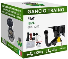 Gancio Verticale Estraibile
