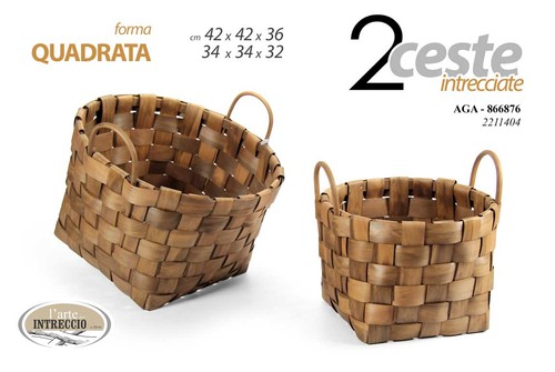 Set ceste portabiancheria - set,