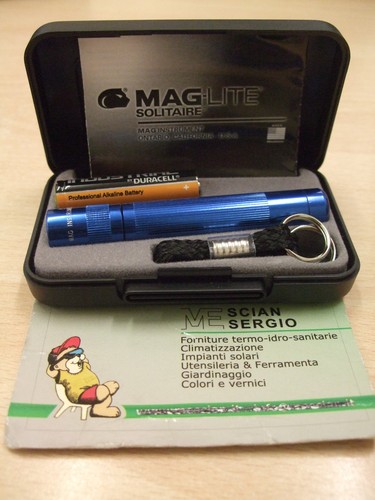 Torcia maglite solitaire blue - torcia,