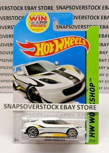 2014 hot wheels white lotus - white,