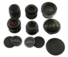 Lotto K# obiettivi prime M42 ENNA ZEISS PENTAX 20 24 35 50 Macro M-42 TOP