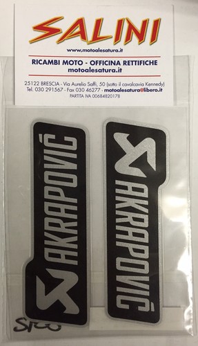 Adesivo akrapovic - adesivo,