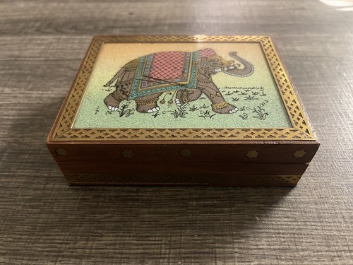 Scatola portaoggetti vintage