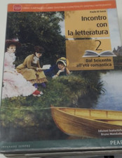 incontro con la letteratura – vol. 2 - b. mondadori - 9788842404859