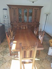 Salotto completo in legno massello