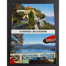 Cartolina Pollino di Premeno (Novara) - Albergo Ristorante Bar Belvedere