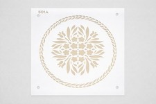 Stencil rosone diametro - stencil,