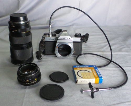 Pentax asahi k1000 fotocamera - asahi,