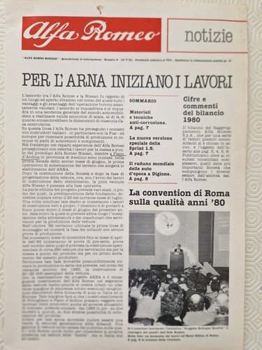 Giornale alfa romeo notizie - alfa,