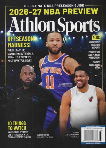 Athlon sports magazine 2026 - athlon,