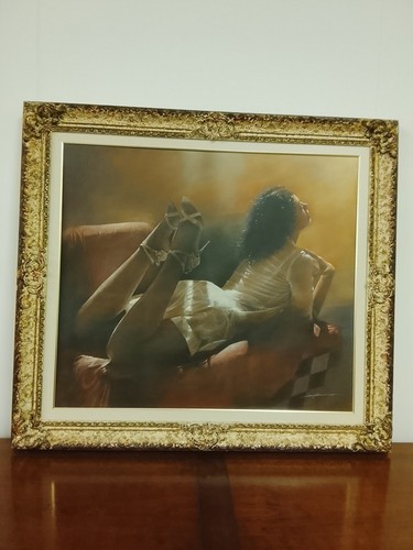 Quadro olio tavola - quadro, su