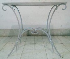 Tavolo ferro pieno - tavolo, in