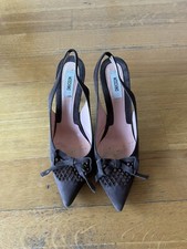 Scarpe Moschino N.39 Marrone Mocha