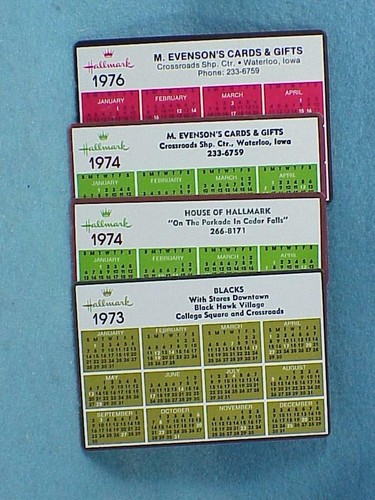 Schede calendario hallmark - schede, 4