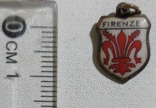 59228 Ciondolo Medaglietta Souvenir Anni '60 - Firenze