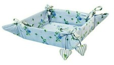 Cesto Pane Cesto Pane Cotone Lavabile Rigato Angelica Home & Country