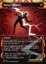 MTG BURST LIGHTNING 41 EXC -