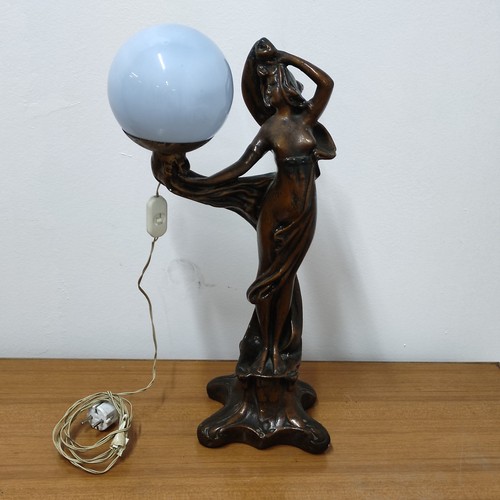 Lampada tavolo scultura - lampada,