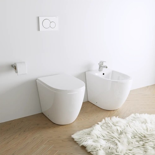 Sanitari filomuro bidet - bidet, +