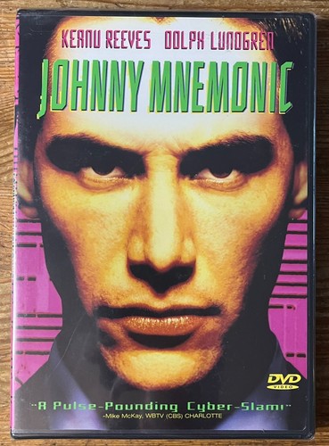 Johnny mnemonic dvd - mnemonic, new