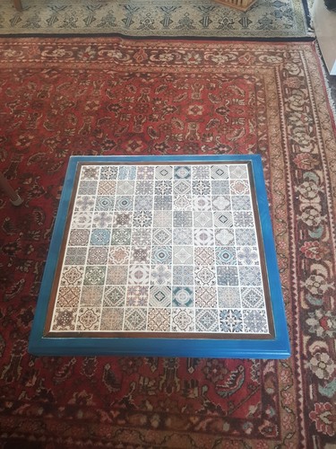 Piastrelle mosaico tavolino