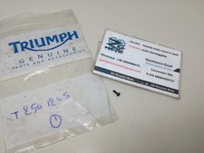 T2501205 Triumph reset knob azzeratore vite manopola contachilometri parziale km