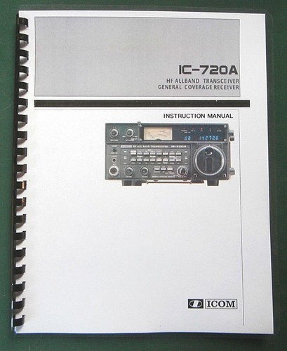 Icom 720a manuale - icom, di