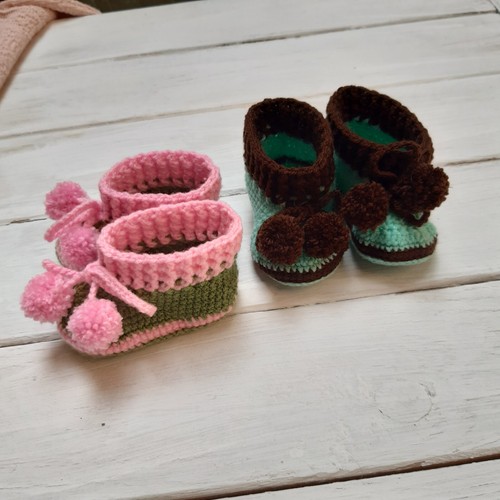 Scarpe neonato stivaletti