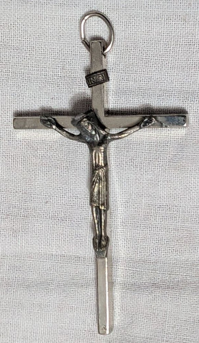 Crocifisso pendente metallo - crocifisso,