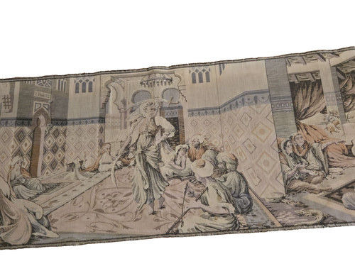 Arazzo tessuto belga metà